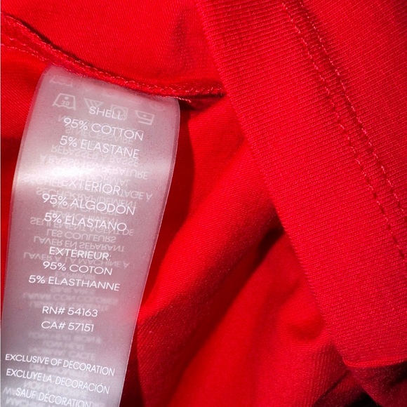 Tommy Hilfiger Women’s Red Sleeveless Dress - Picture 10 of 10